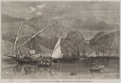 Patras, sur la côte nord de la Morée, navires en attente de raisins secs - Richard Principal Leitch